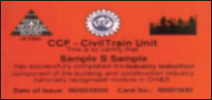 CCF induction card front