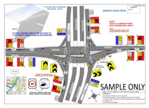 Peel Valley Traffic Control Sample Traffic Management plan